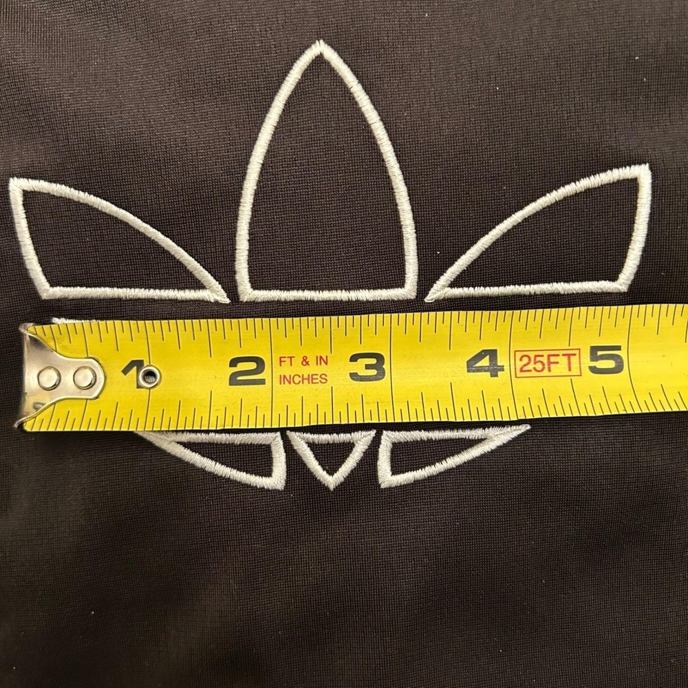 Adidas Mens Superstar Track Jacket Vintage Trefoil Logo 90's Black White Size M - Picture 13 of 16